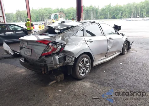 2018 Honda Civic Lx из США, поврежденный, VIN 2HGFC2F56JH546915